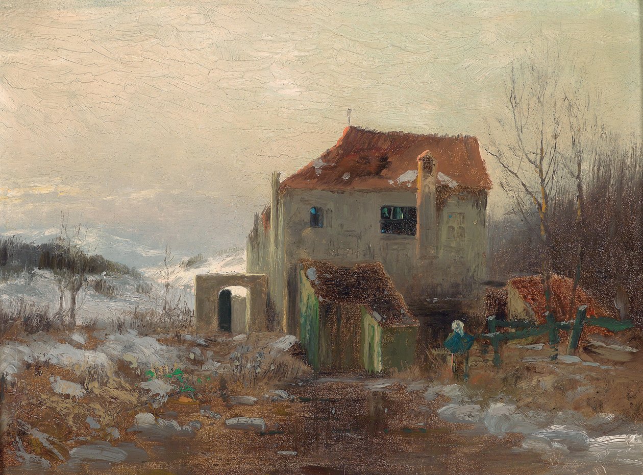 Değirmen yakın aşağı by Emil Jakob Schindler