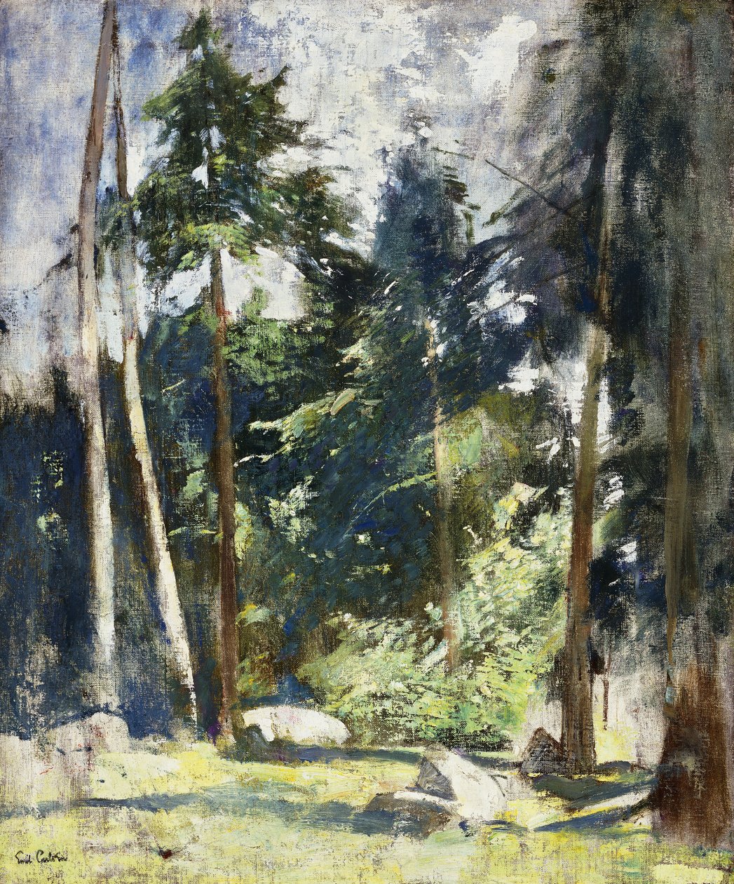 Uzun Çamlar by Emil Carlsen