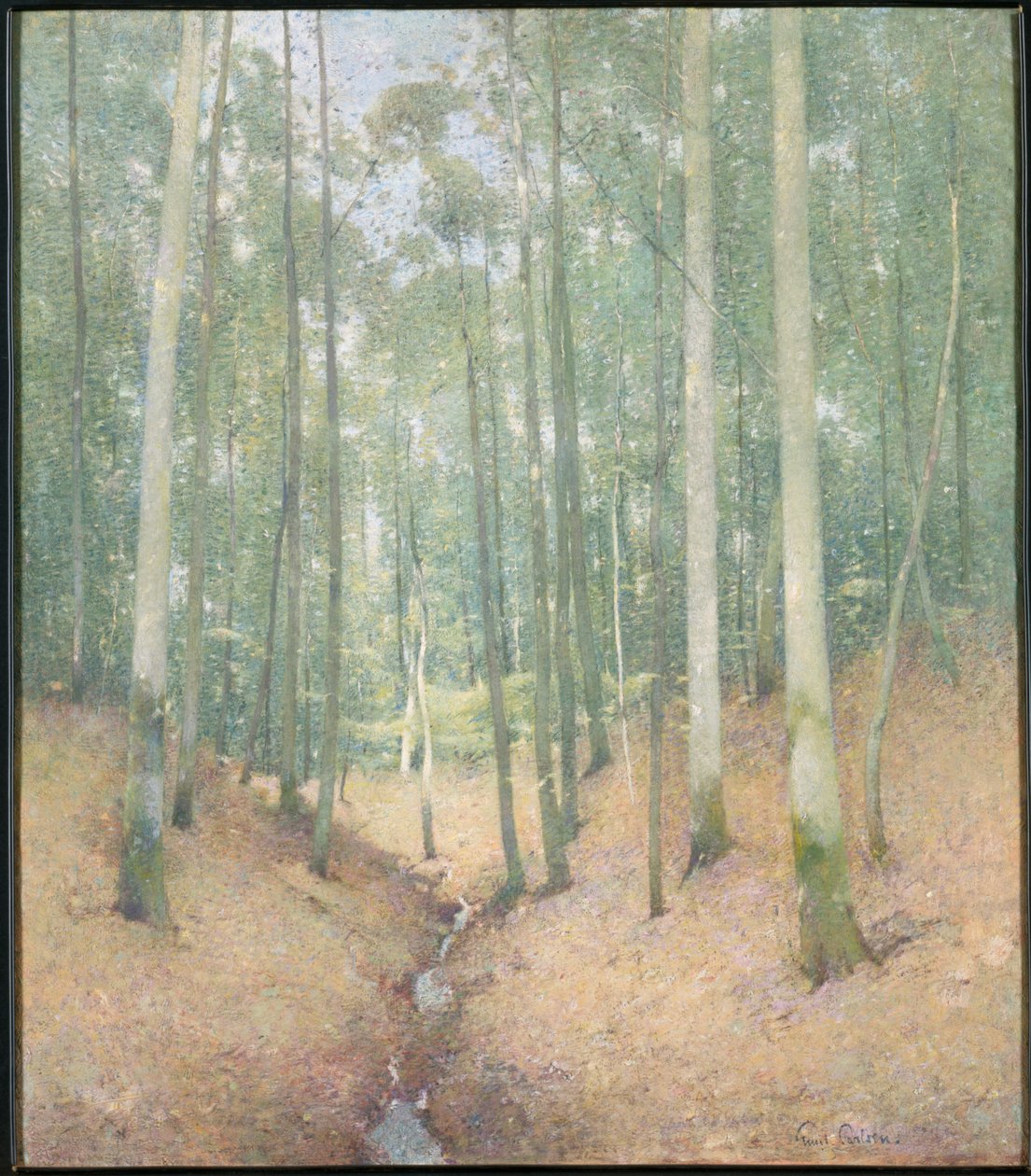 Ahşap İç by Emil Carlsen