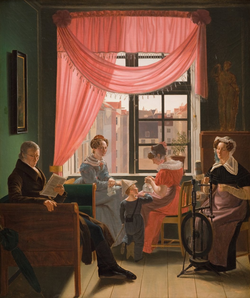 Aile portresi by Emil Ditlev Bærentzen