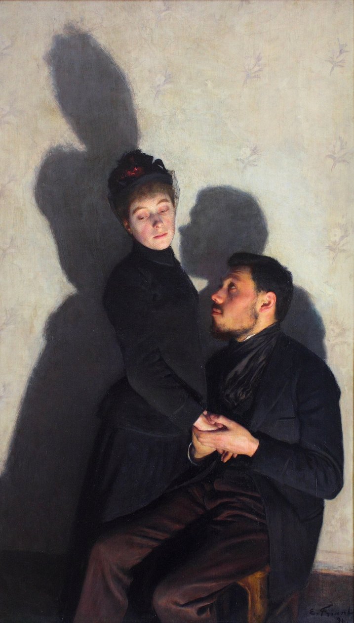 Ombres porteesnDeutsch: Schlagschattennİngilizce: Cast ShadowsnEspanol: Sombras marcadasnItaliano: Shadows projectaten: n by Emile Friant
