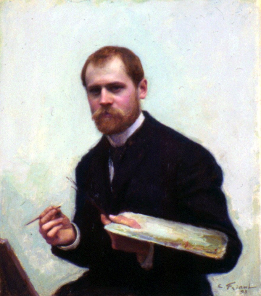 otoportre by Emile Friant