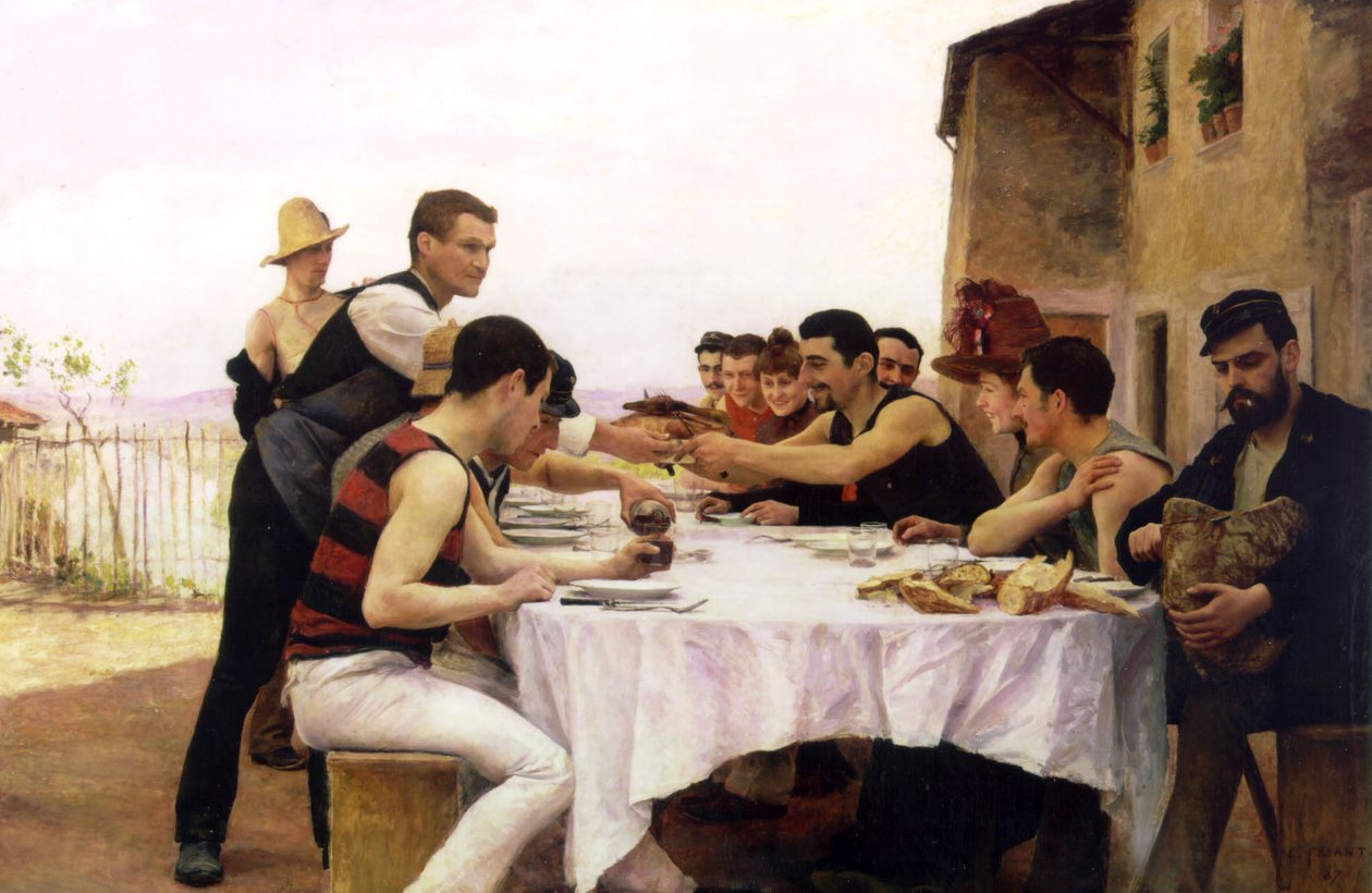 Meurthe Tekne Partisi by Emile Friant
