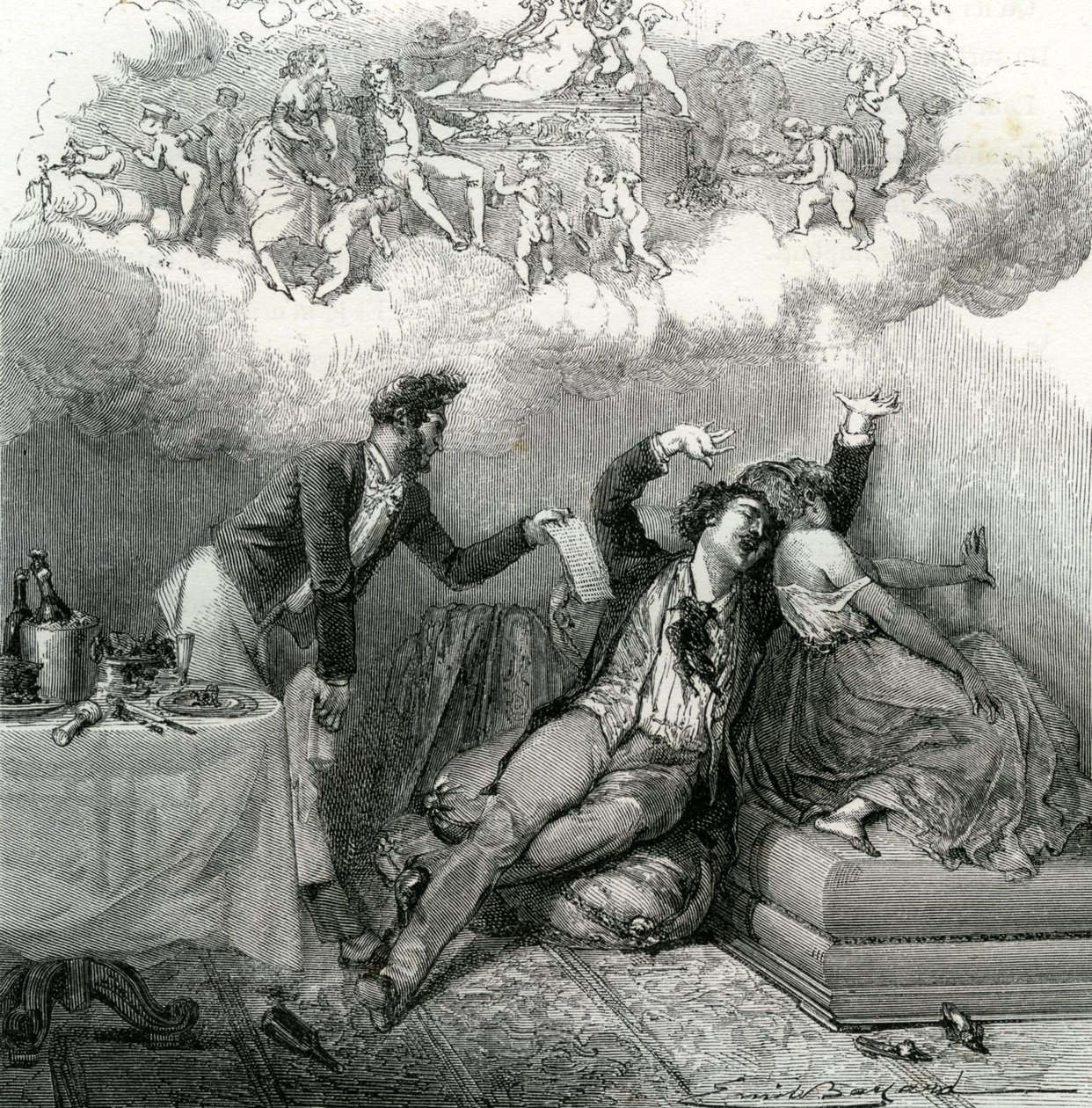 Restoranın derecelendirmesi by Emile Antoine Bayard