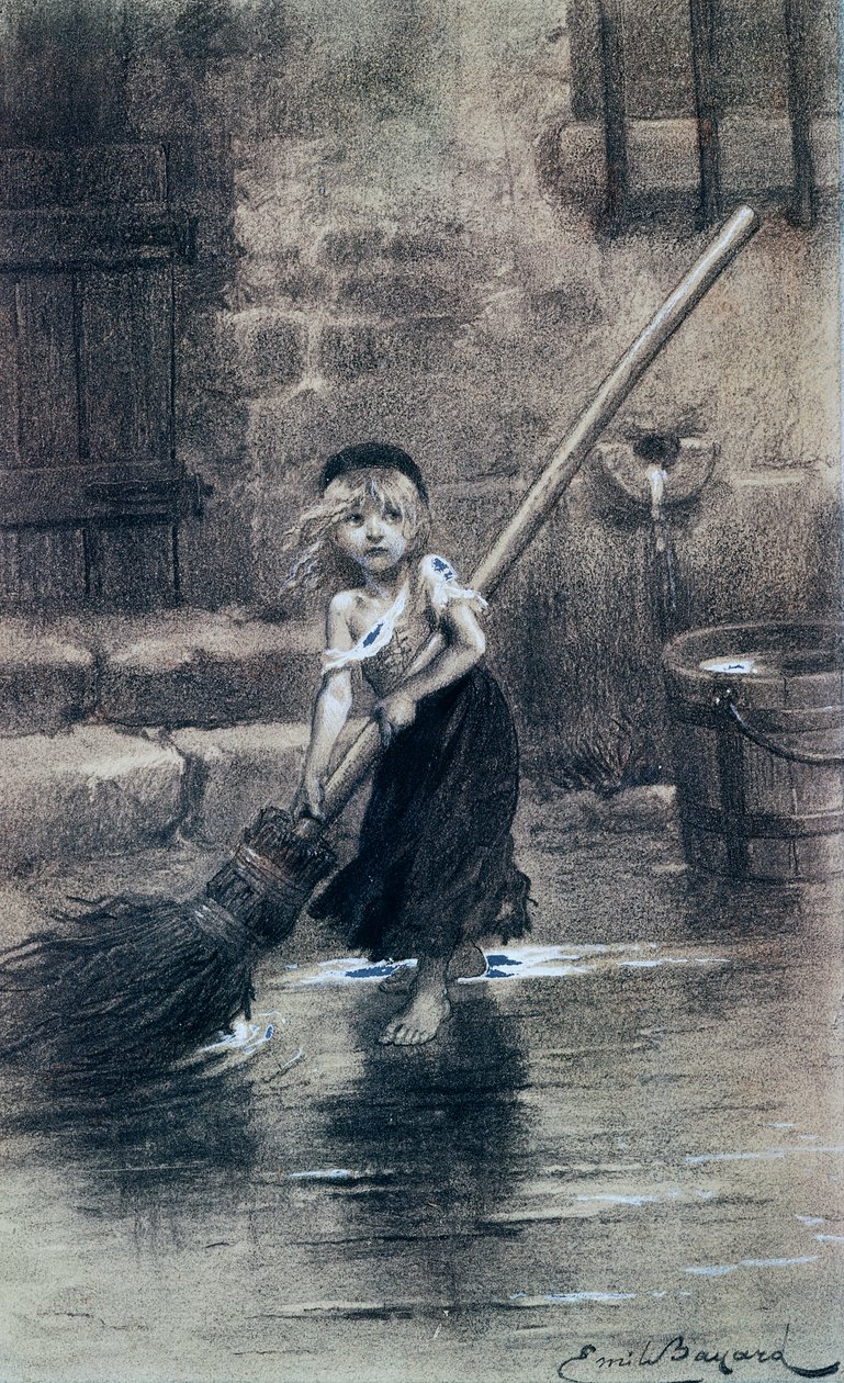 genç kosette by Emile Antoine Bayard