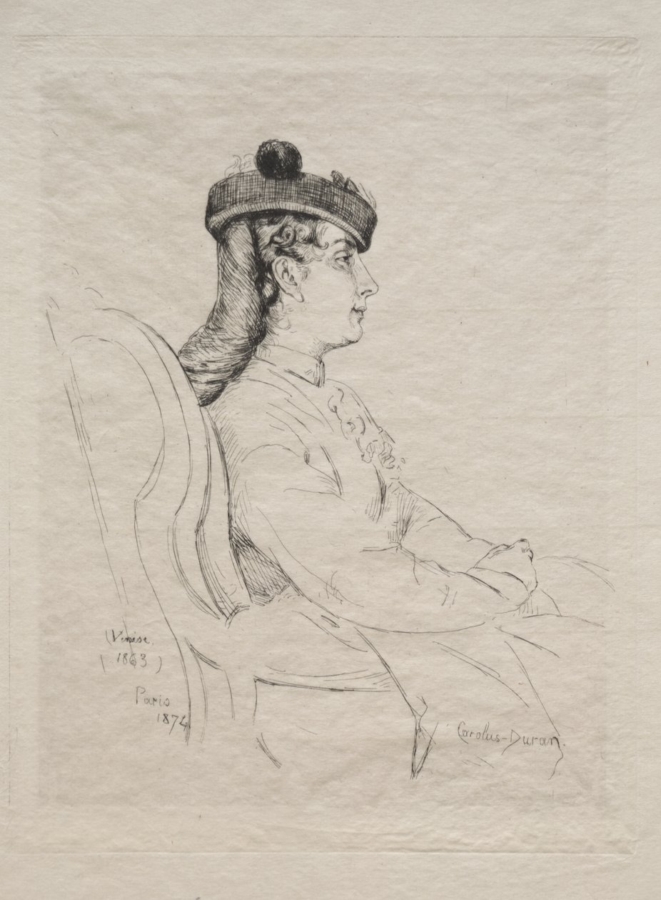 Seyahat hatırası by Charles Emile Auguste Carolus Duran