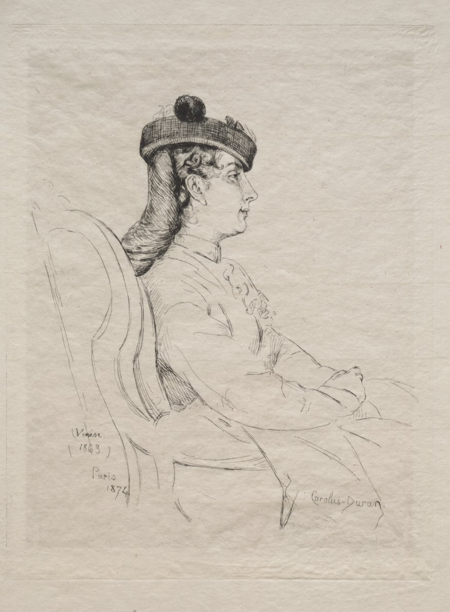 Seyahat Hatırası, 1874. by Charles Emile Auguste Carolus Duran