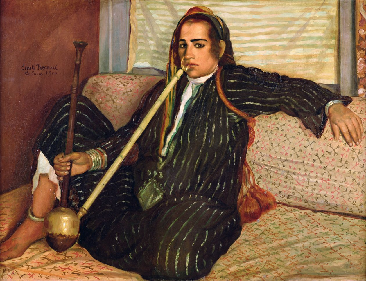 Sigara İçen Haschich, 1900 by Emile Bernard