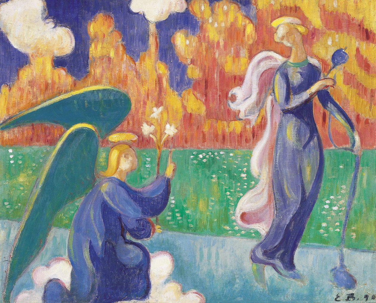 Müjde, 1890 by Emile Bernard