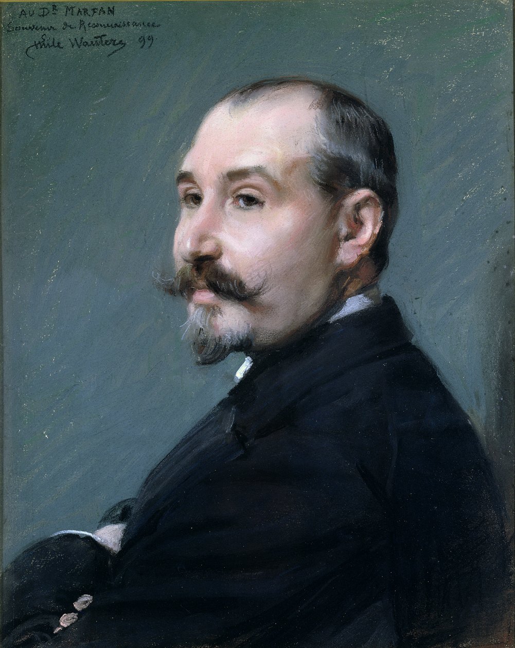 Bernard-Jean Antoine Marfan (1858-1942) 1899 by Emile Charles Wauters