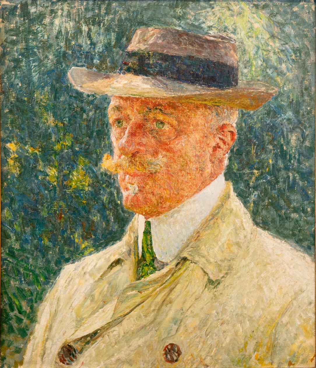 Cyriel Buysse'nin Portresi by Emile Claus