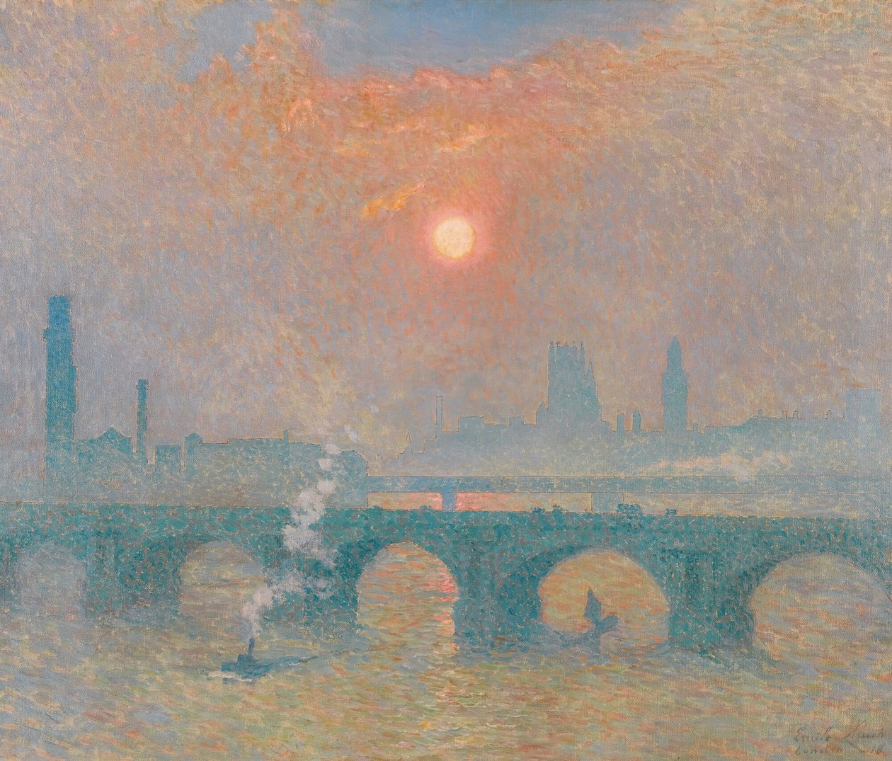 Waterloo Köprüsü by Emile Claus