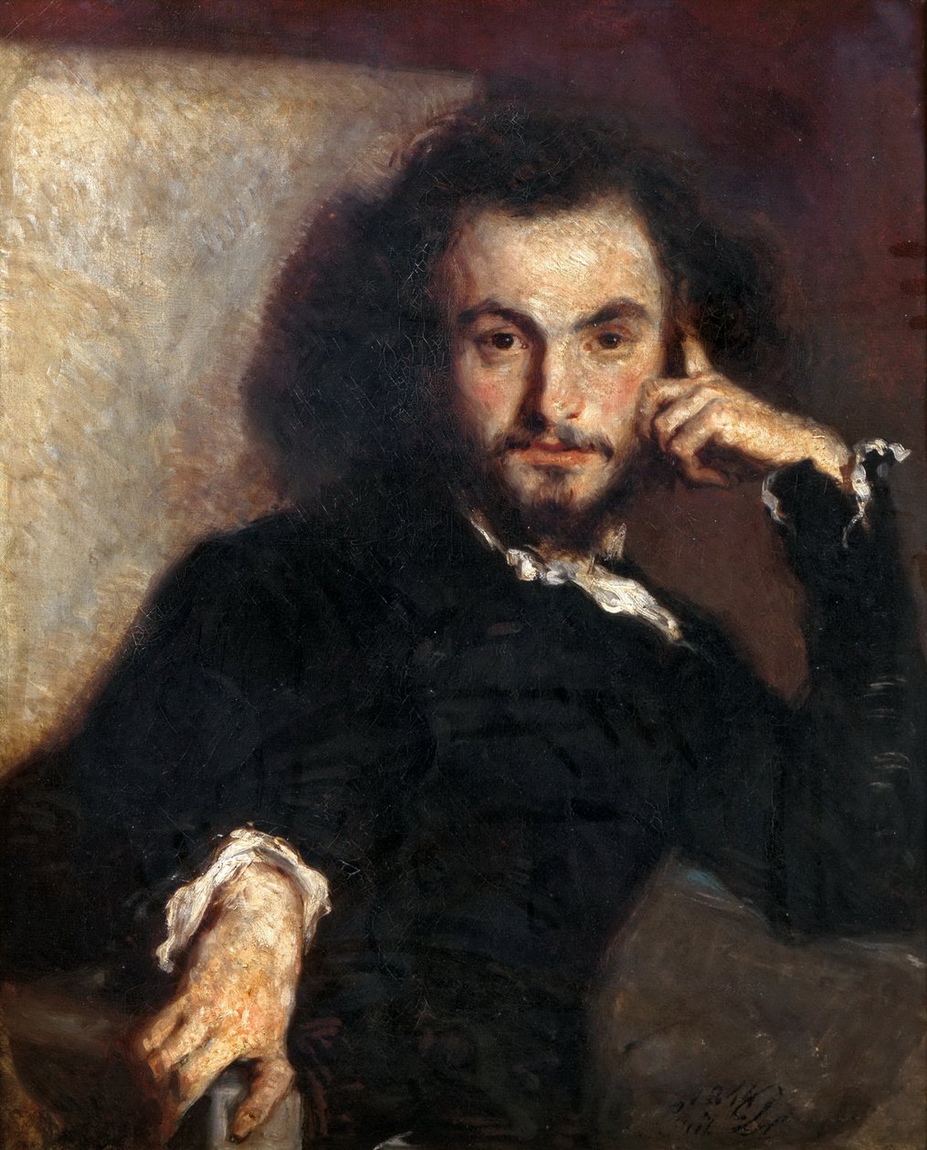 Charles Baudelaire 1821-1867 by Emile Isidore Deroy