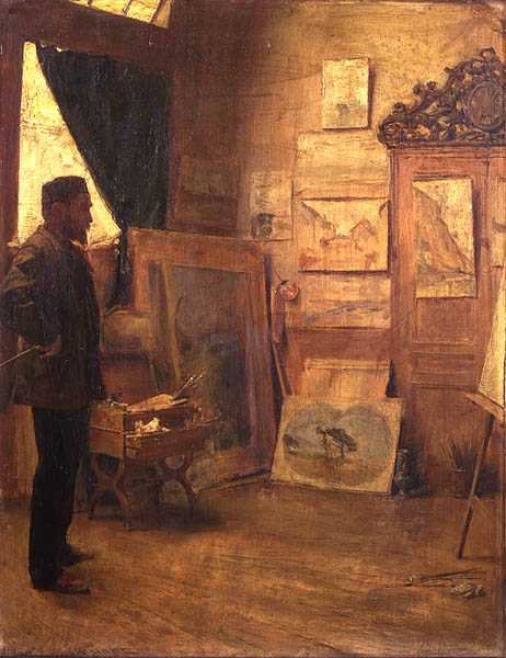 Stüdyoda by Emile Friant