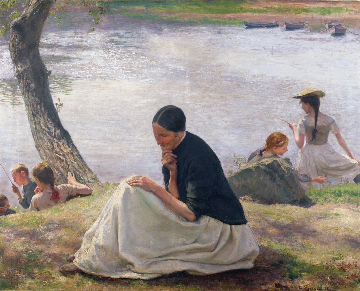 Hatıra, 1891 by Emile Friant