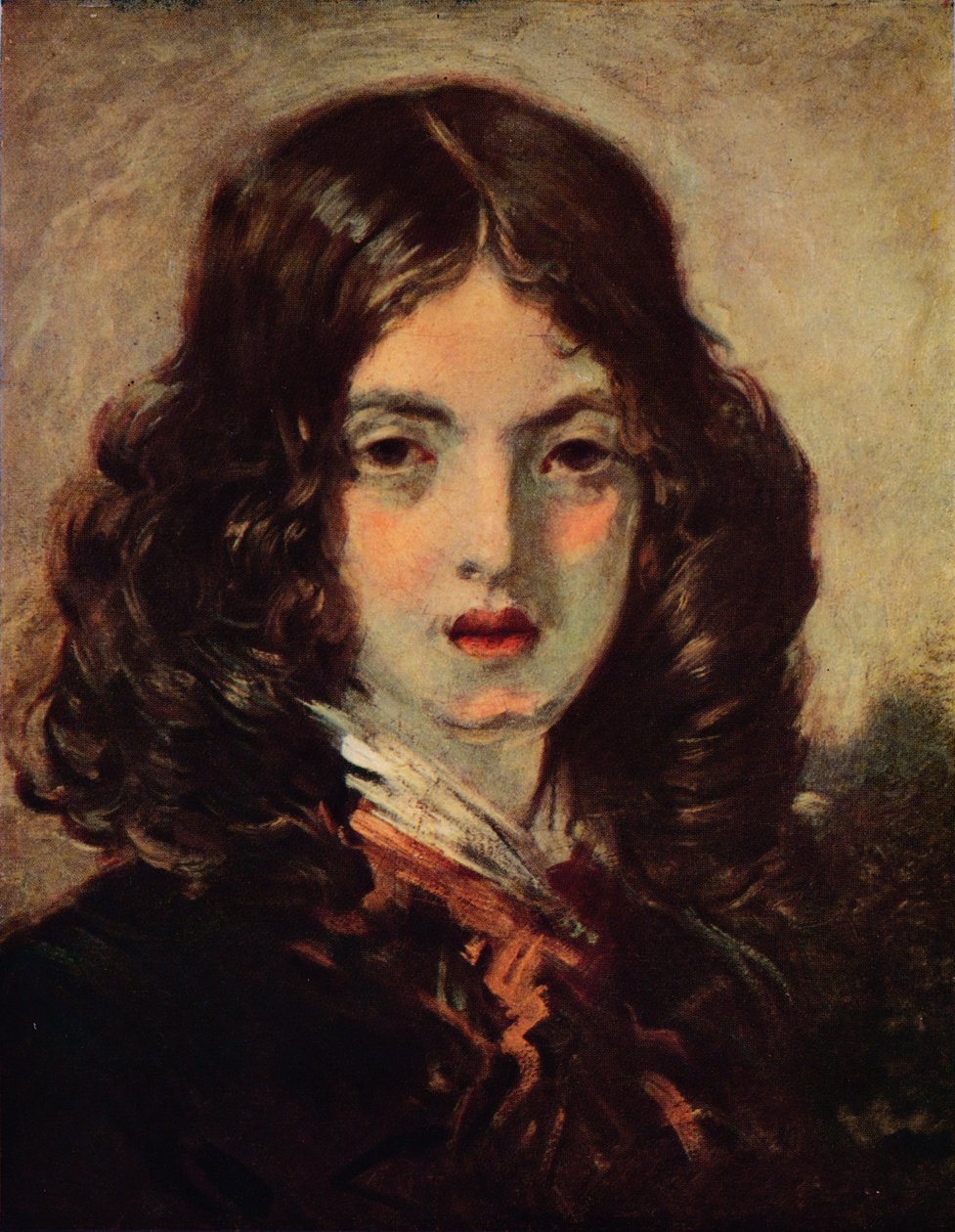 Küçük Kızıl Dilenci, c1843, 1939 by Emile Isidore Deroy