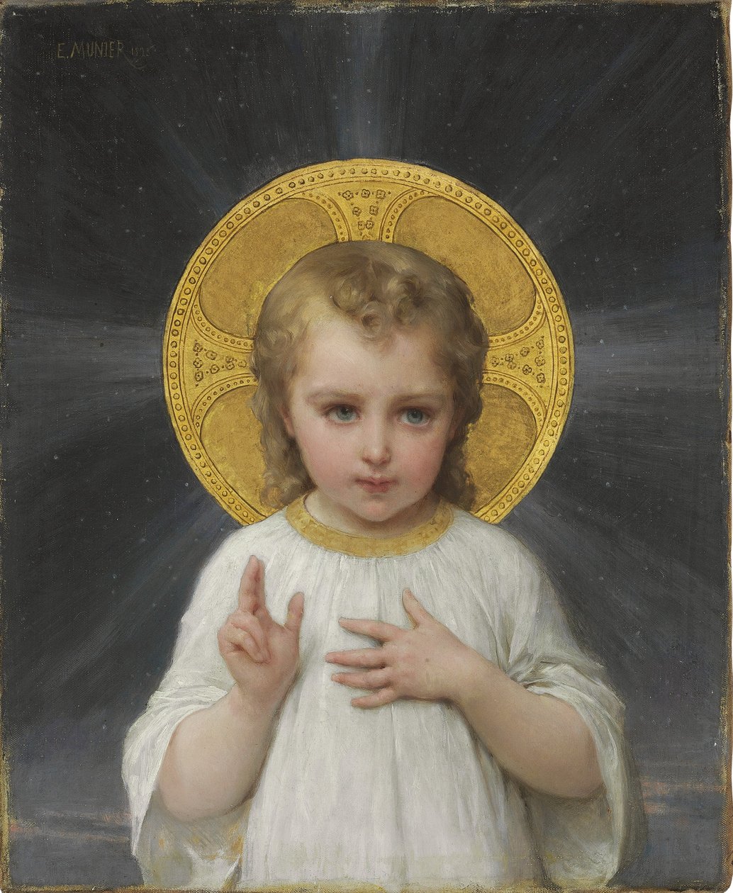 İsa, 1893 by Emile Munier