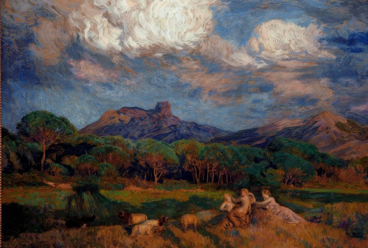 Les Dryades by Marie Auguste Emile Rene Menard