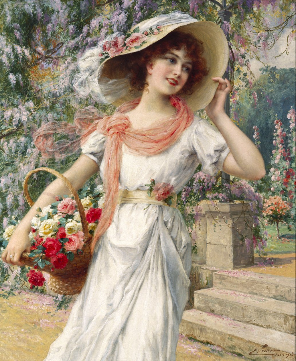Çiçek Bahçesi by Emile Vernon