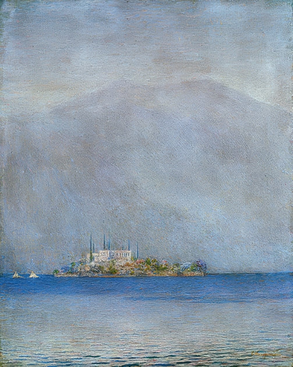 San Giulio Adası by Emilio Longoni