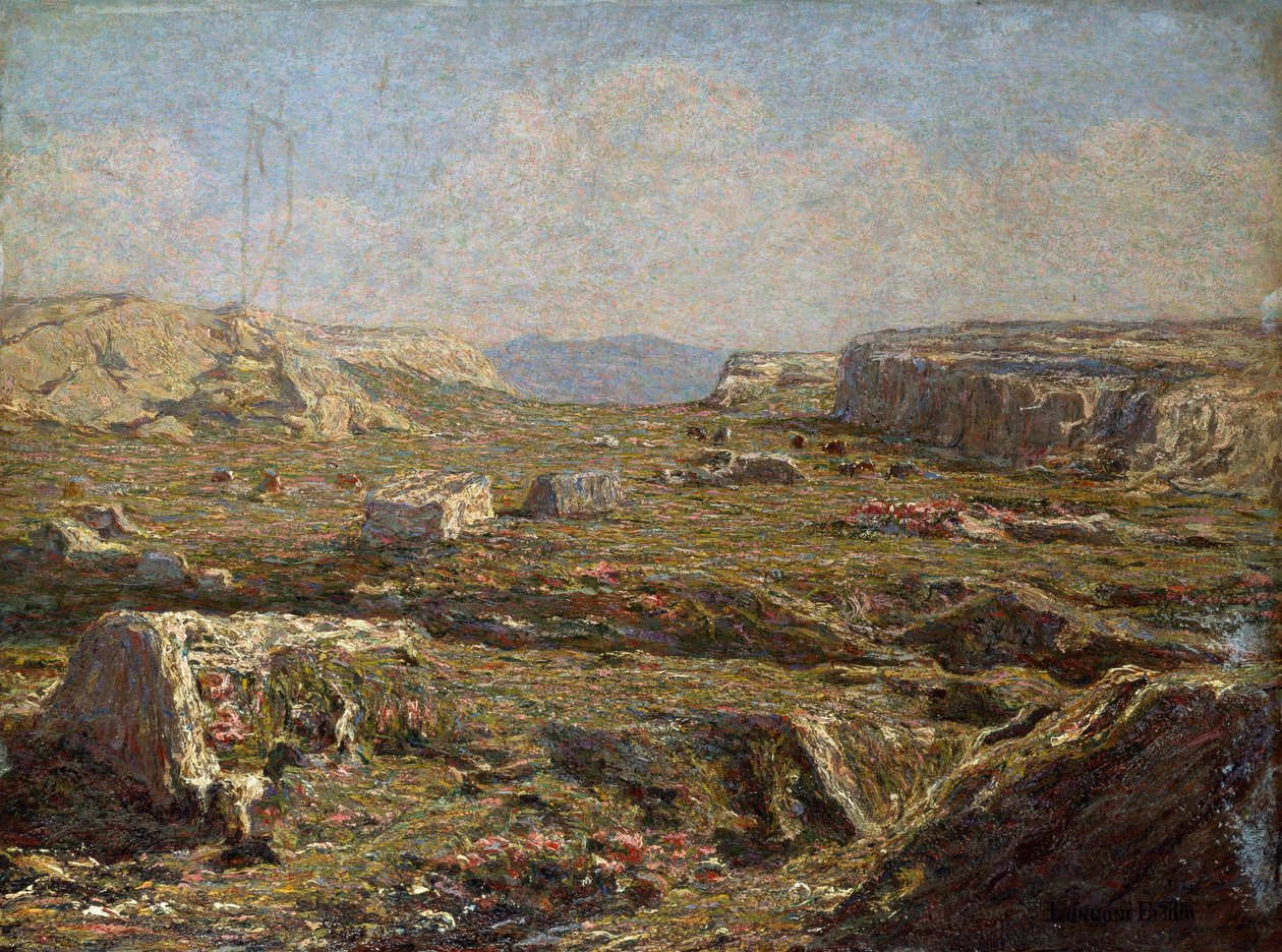 kayalık manzara by Emilio Longoni