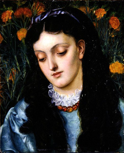La Belle Jaune Giroflee (panelde yağ) by Emma Sandys