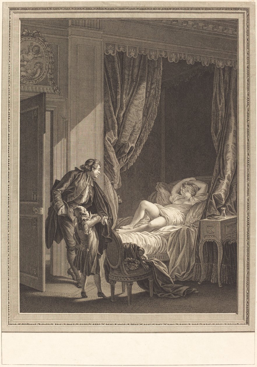Sabah by Emmanuel Jean Nepomucène de Ghendt after Pierre Antoine Baudouin