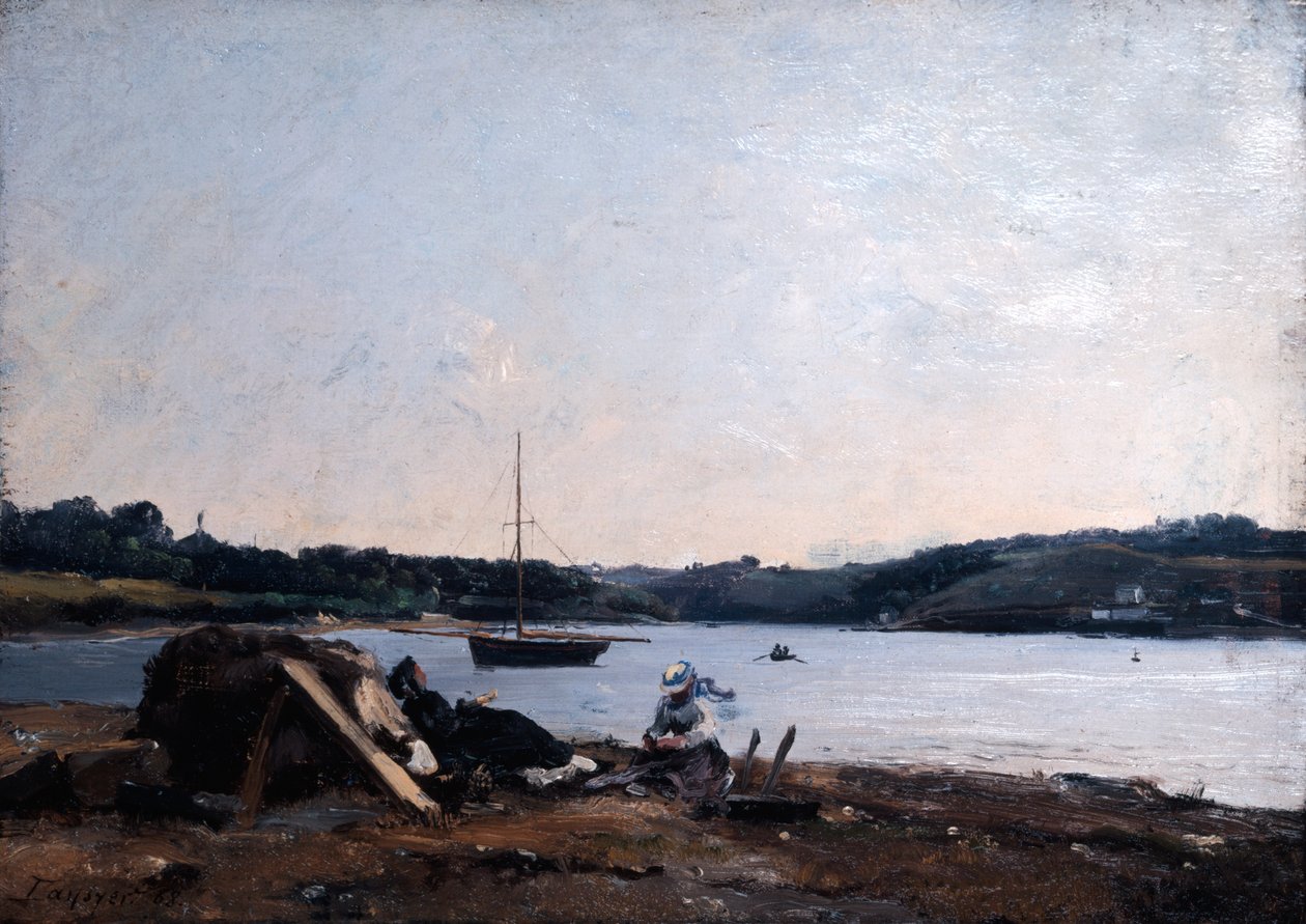 Nehrin Ağzı, 1868. by Emmanuel Lansyer