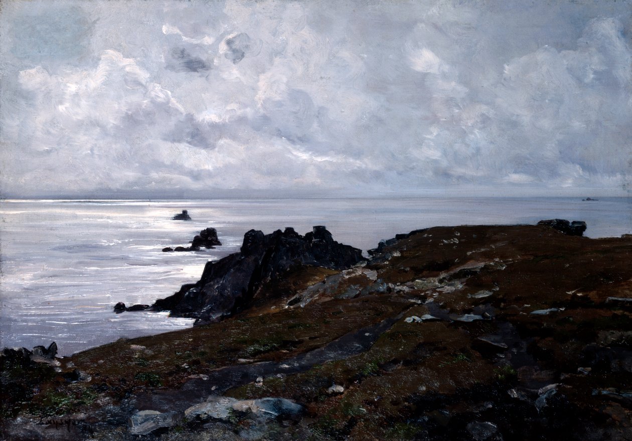 Güçlü Akım Noktası, 1884. by Emmanuel Lansyer