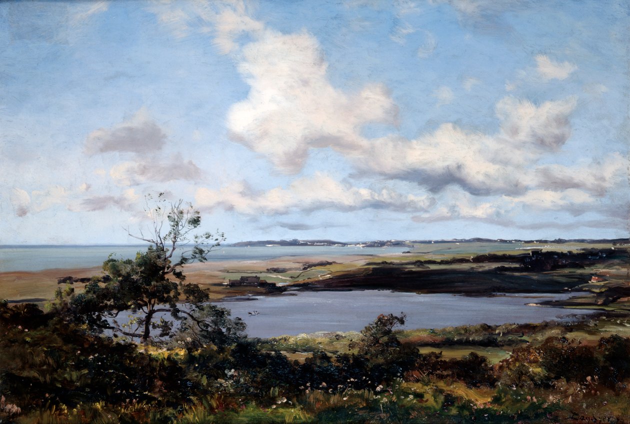 Kabarcık Göleti, 1879. by Emmanuel Lansyer