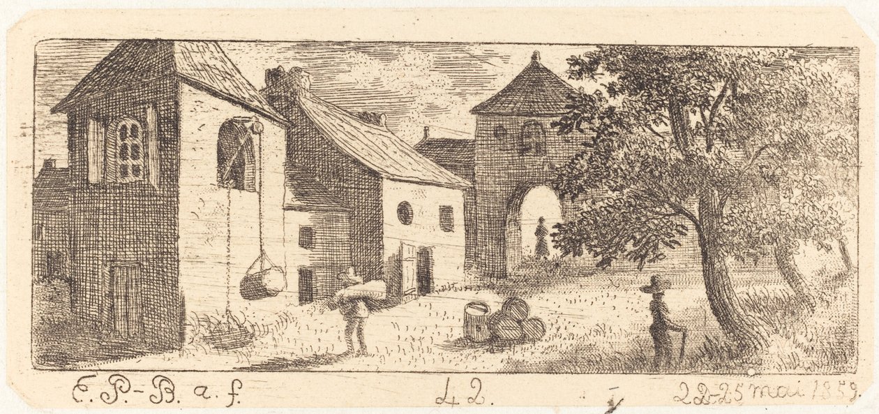 Çiftlik Bahçesi by Emmanuel Phélippes Beaulieu