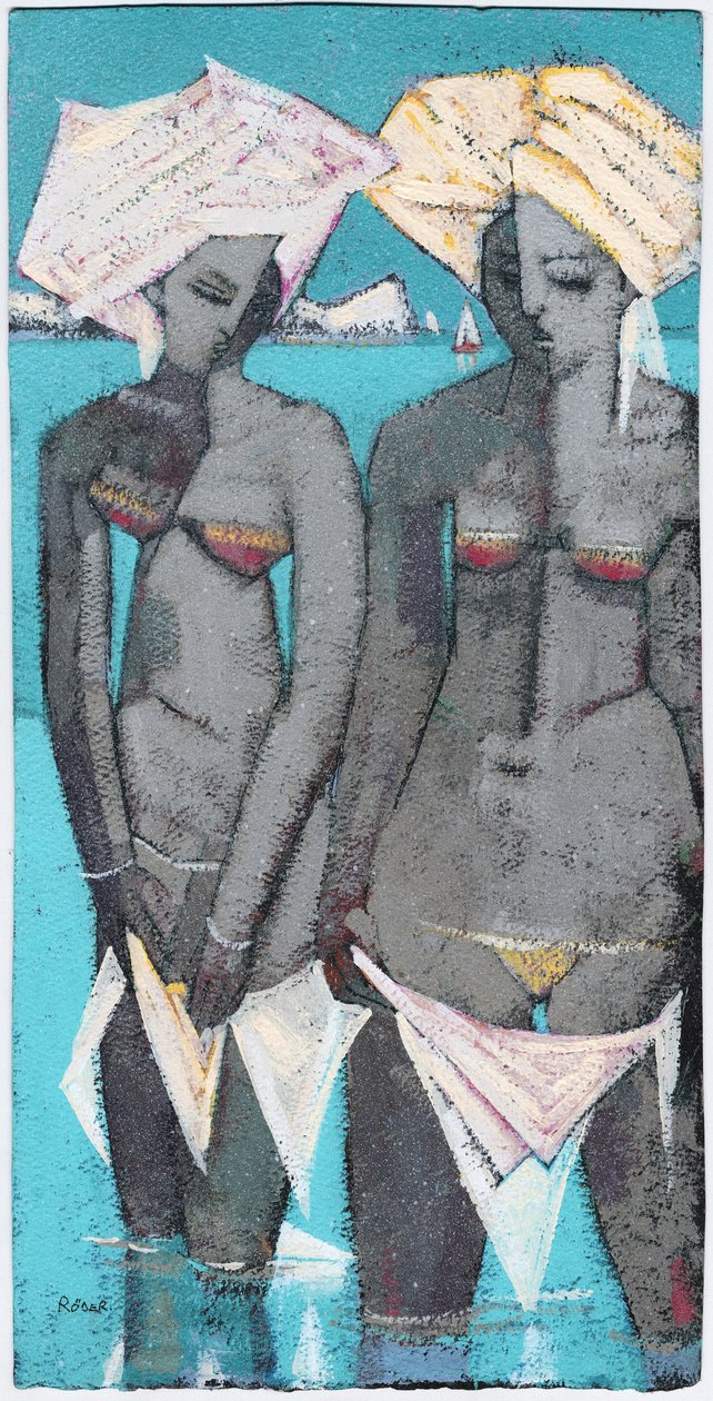 Sahilde (petrol) by Endre Roder