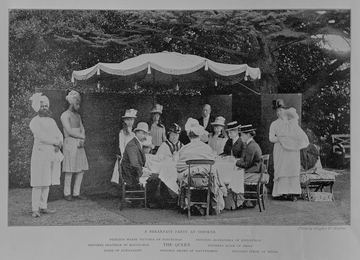 A Breakfast Party at Osbourne  by English Photographer