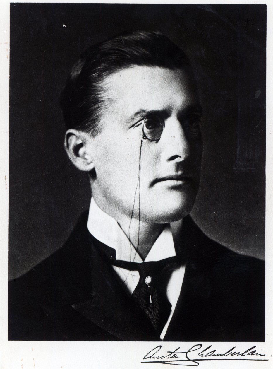 Austen Chamberlain by English Photographer