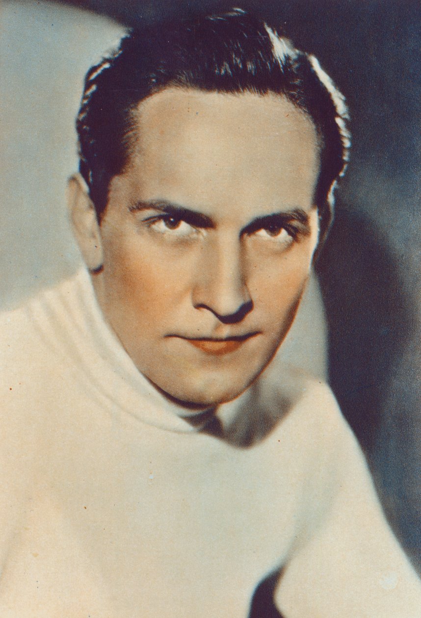 Frederic March, sigara kartı by English Photographer