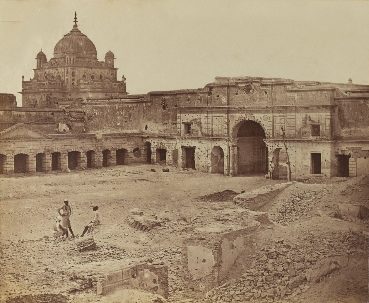 Hint sarayı, 1858 dolayları by English Photographer