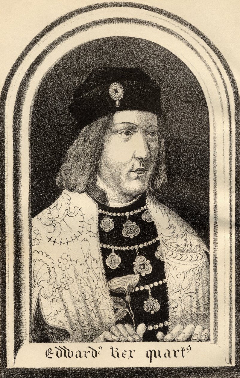 Edward IV (1442-83) by English School