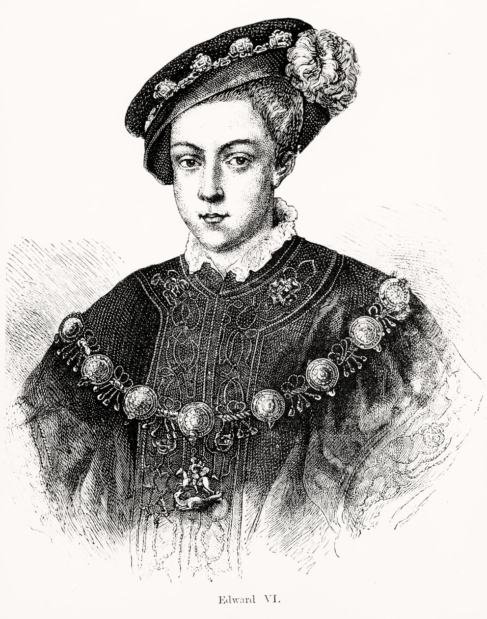 Edward V (1537-53) by English School