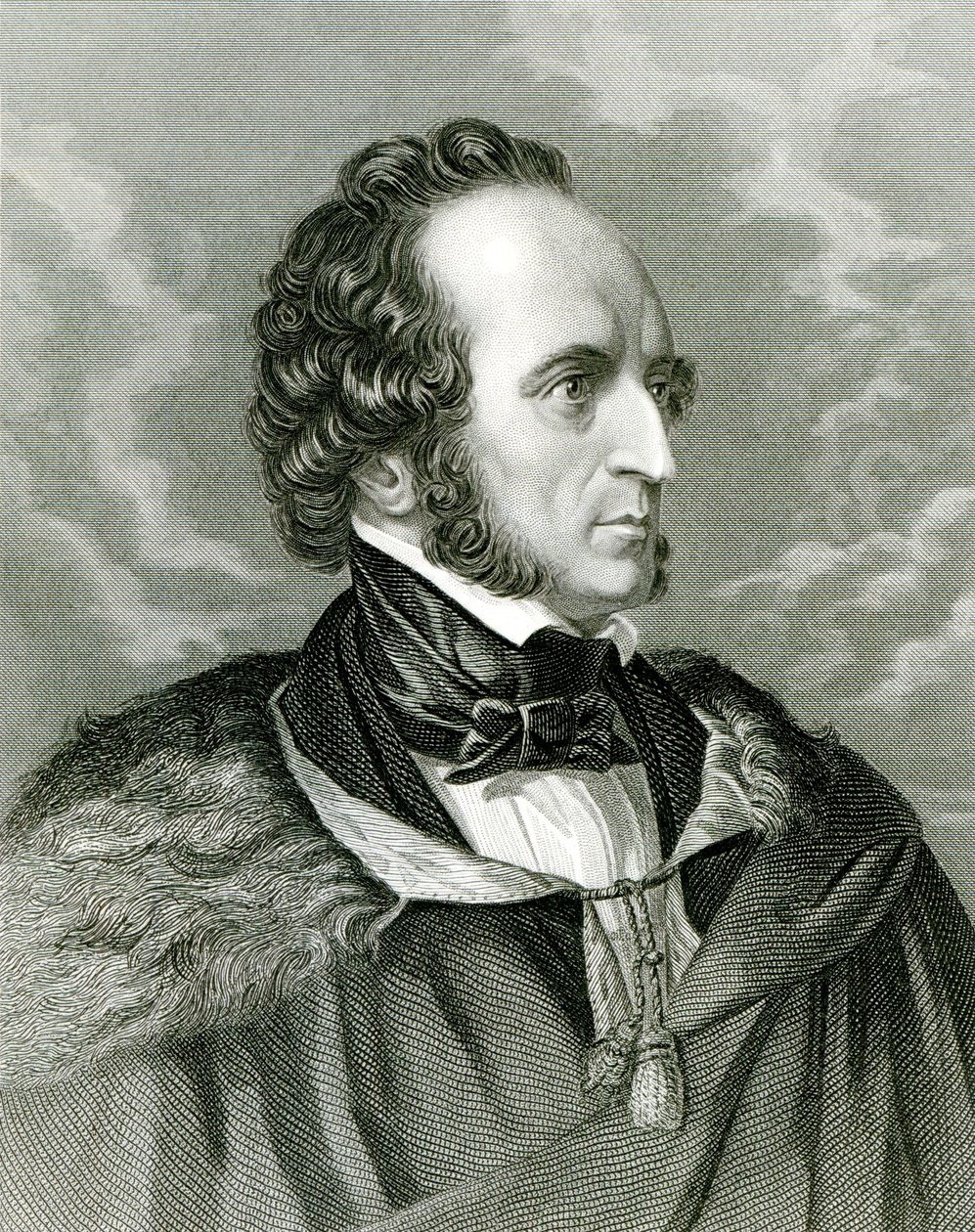 Felix Mendelssohn (1809-47) by English School