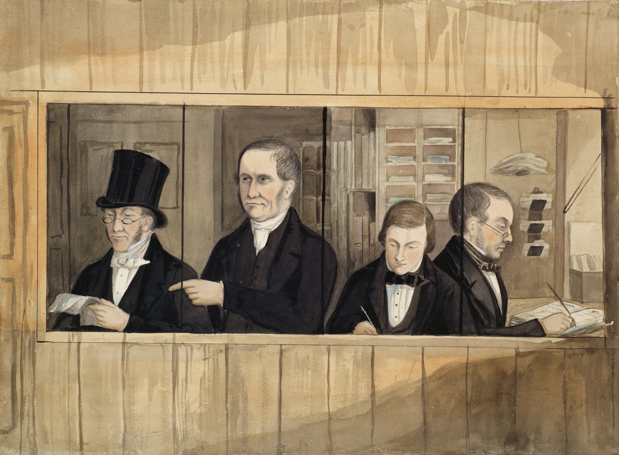 Bay Charles Greenwood and Company, 1840 dolayları (kağıt üzerinde wc) Ofisi