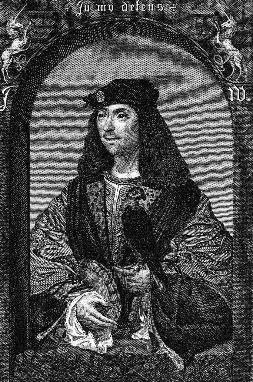 İskoçya Kralı IV. James, 1796 by English School