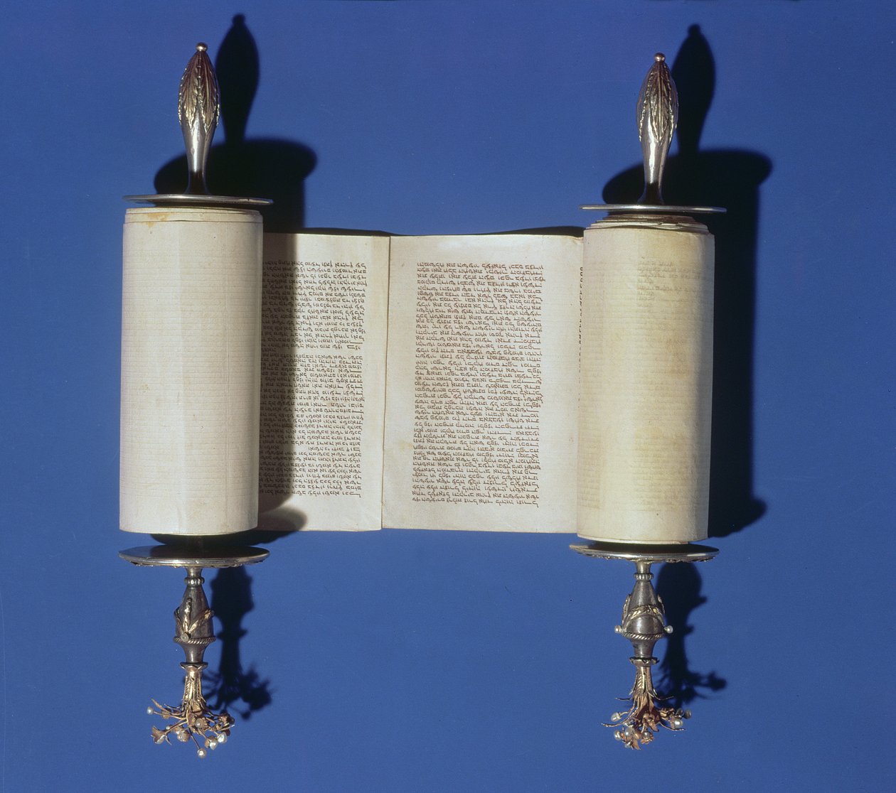 Minyatür Tevrat Parşömeni, 1765 (parşömen) by English School