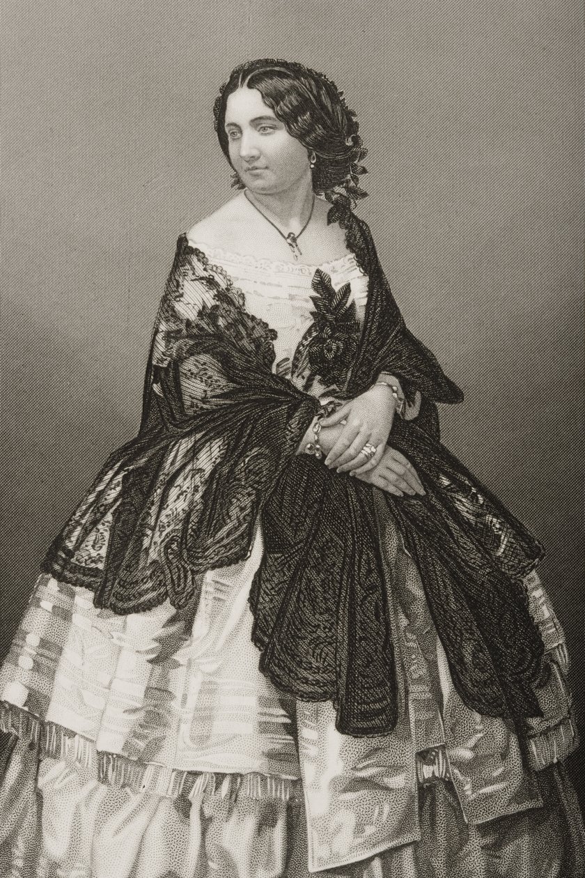 Bayan Arabella Goddard (1836-1922) by English School