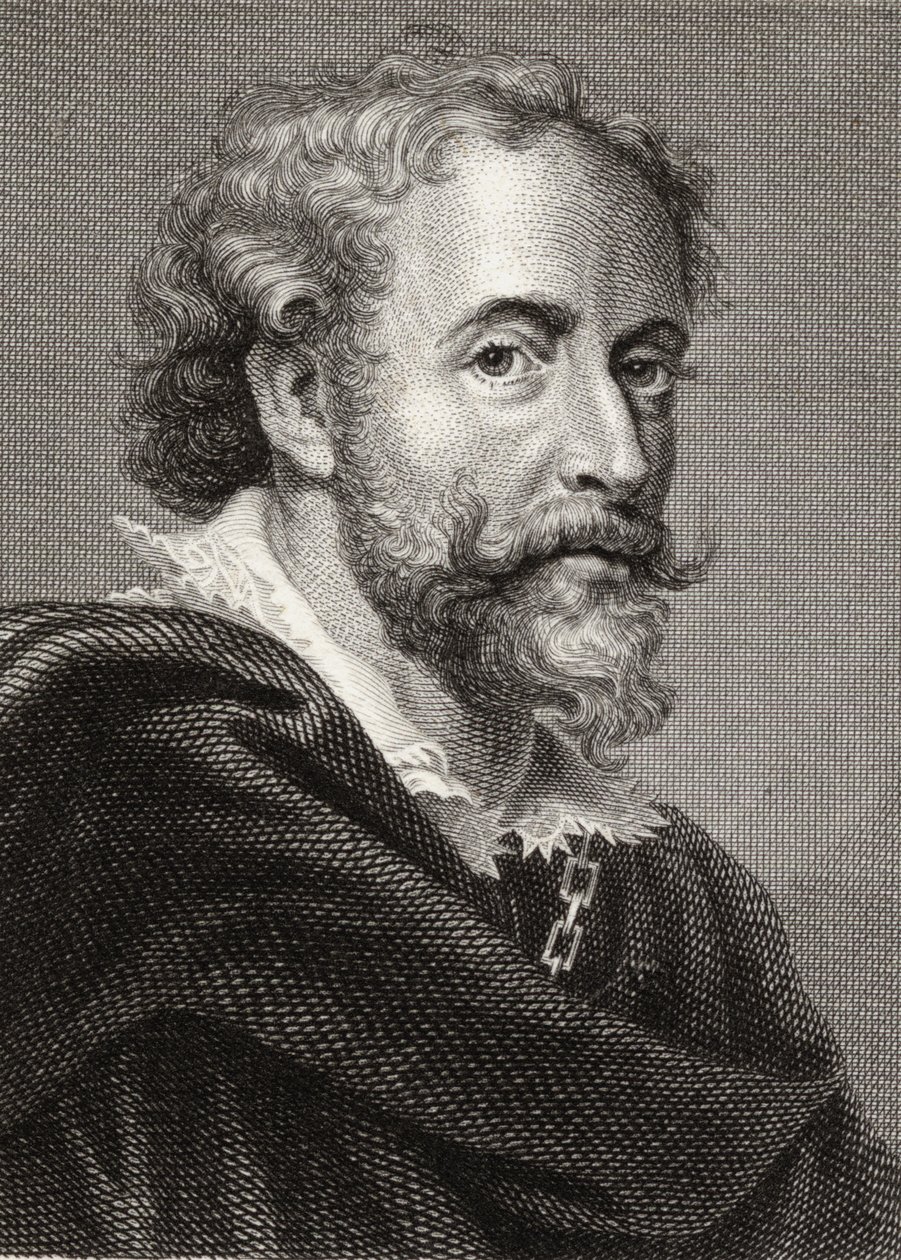 Peter Paul Rubens (1577-1640) by English School