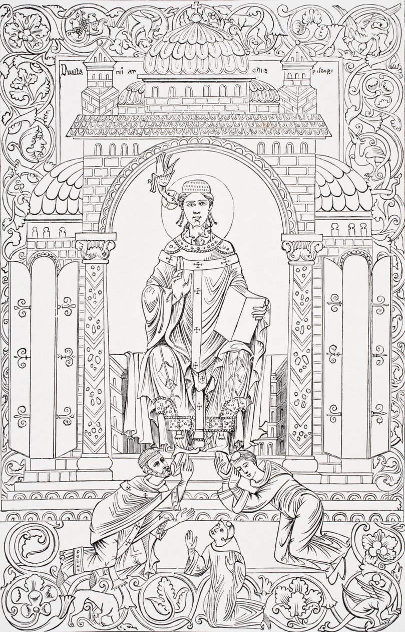 Papa Aziz Gregory I, 1848 by English School