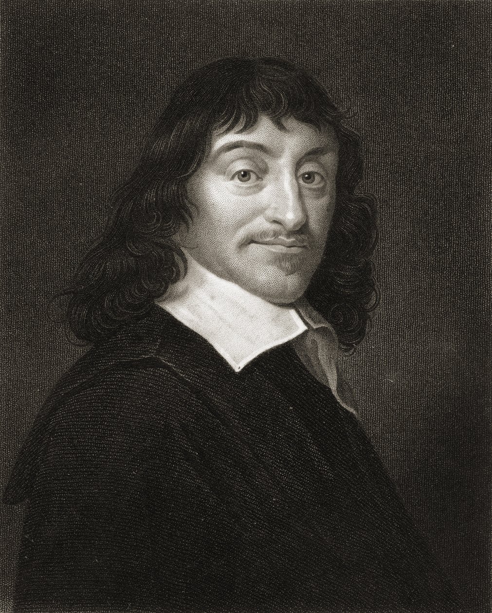 René Descartes (1596-1650) by English School