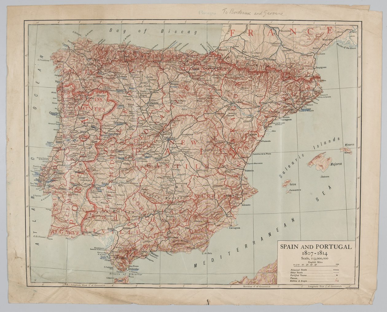 İspanya ve Portekiz, 1807-14 by English School