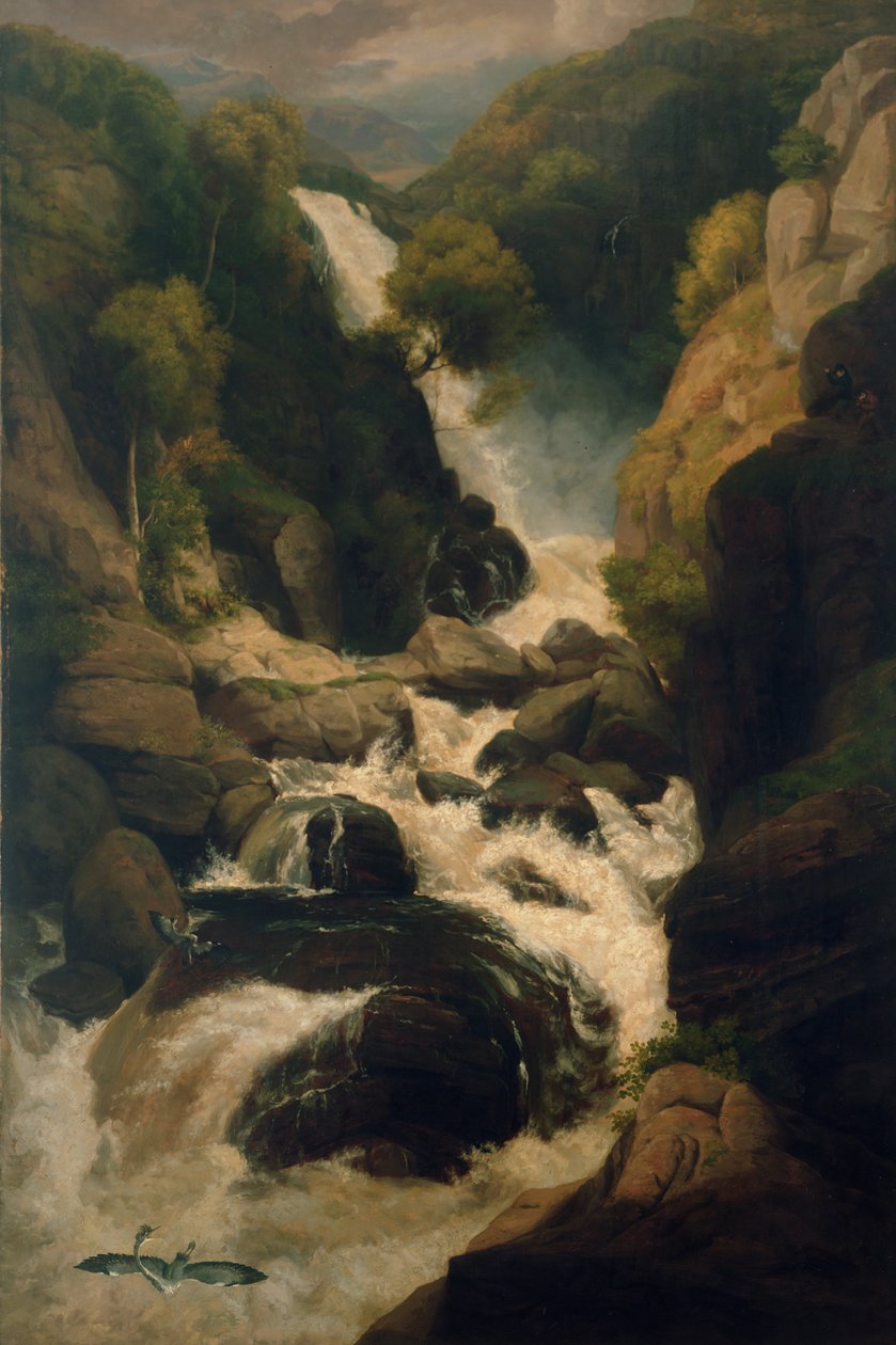 Balıkçıl Vuruşu, c.1800 by English School
