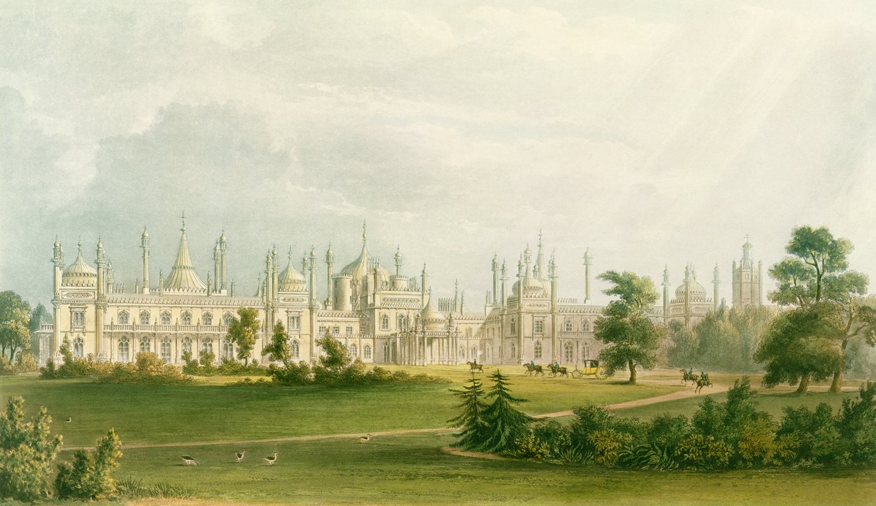 The West Front, Views of the Royal Pavilion