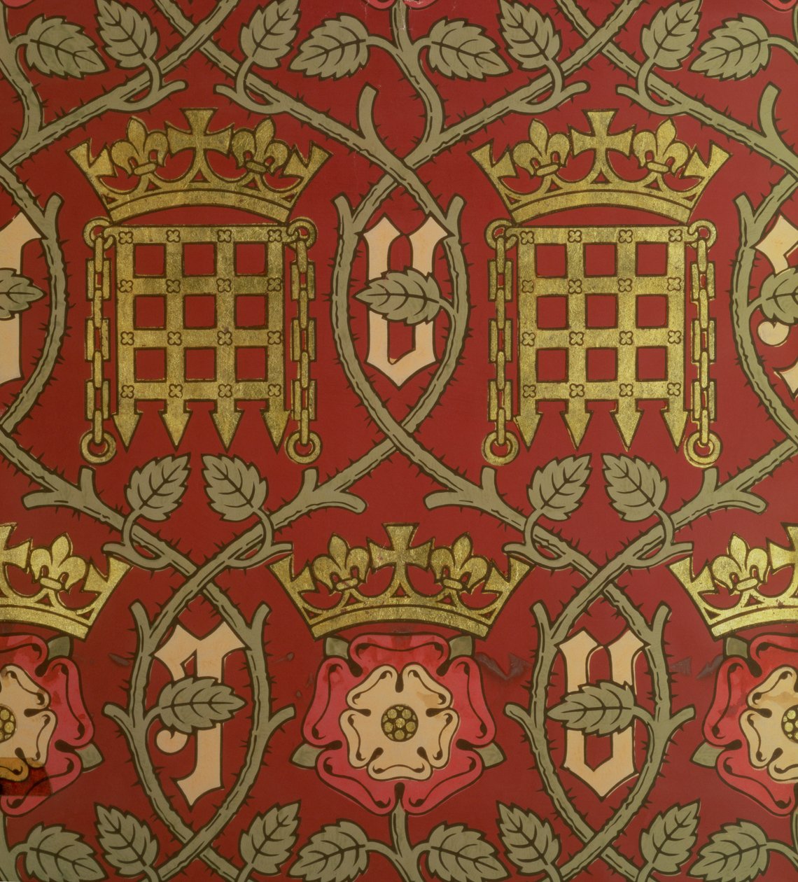 Tudor Rose, S. Scott tarafından tasarlanan ve Augustus Charles Pugin